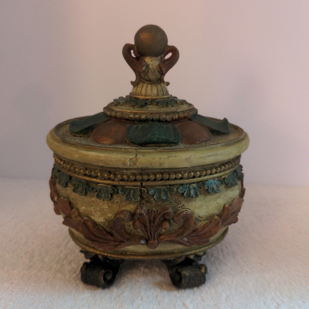 Vintage Decorative Lidded Jar